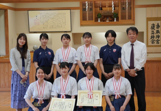 弓道部（女子）全国大学弓道選抜大会　第３位入賞！