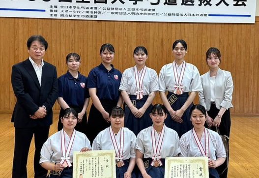 第35回全国大学弓道選抜大会（女子の部）第3位！！